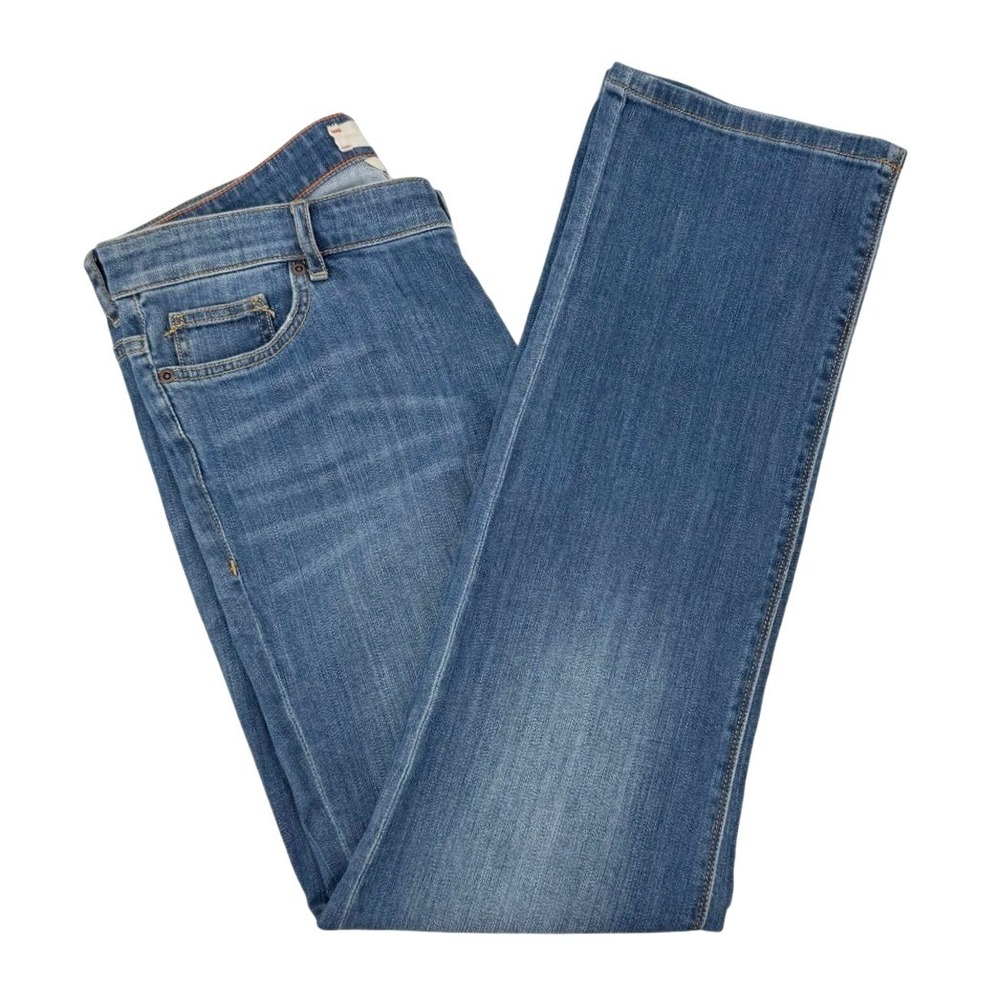 Dittos Womens Size 29 (32 Actual) Jeans Straight Leg Mid Rise Retro 70s Boho